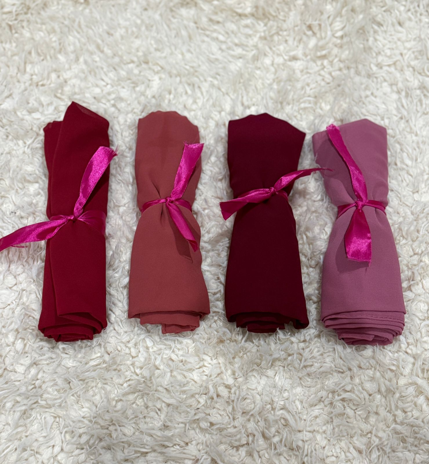 🌸 Crinkle Chiffon Hijab